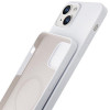 3MK Hardy Case MagSafe Apple iPhone 14 Plus / 15 Plus silicone case, white
