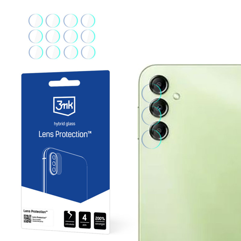 3MK Lens Protect Samsung Galaxy A14 5G camera lens protector (4 pcs)
