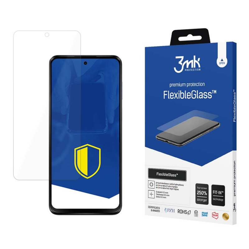 3MK FlexibleGlass Motorola Moto G13/G23 hybrid glass screen protector, 3MK4513