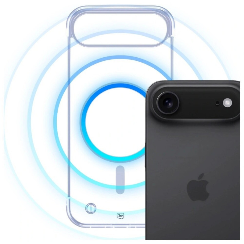 3MK Just20g MagCase Case for Apple iPhone Air, Transparent