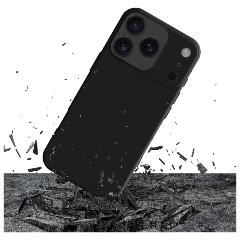 3MK Matt Case Pro Case for Apple iPhone 17 Pro, Matte Black