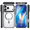 3MK Satin Armor MagCase Case for Apple iPhone 17 Pro, Transparent Black