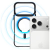 3MK Satin Armor MagCase Case for Apple iPhone 17 Pro, Transparent Black