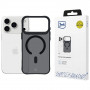 3MK Smoke MagCase Case for Apple iPhone 17 Pro Max, Black Semi-Transparent