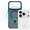 3MK Smoke MagCase Case for Apple iPhone 17 Pro Max, Black Semi-Transparent