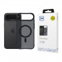 3MK Smoke Matt MagCase Case for Apple iPhone Air, Black