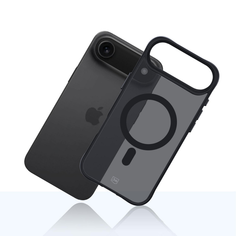 3MK Smoke Matt MagCase Case for Apple iPhone Air, Black