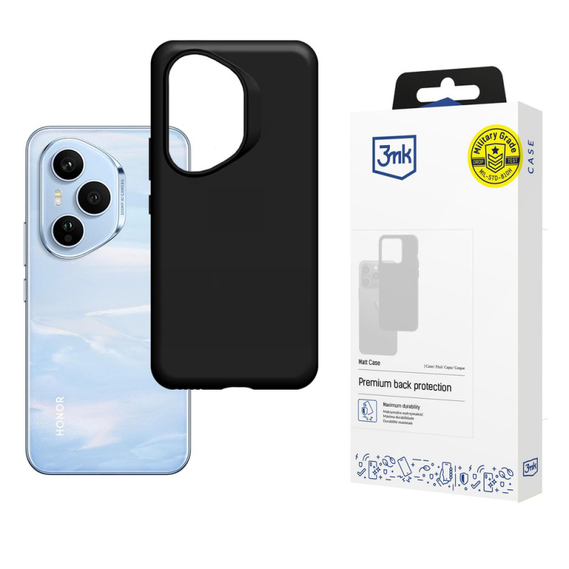 3MK Matt Case Honor 400 Pro Case, Matte Black
