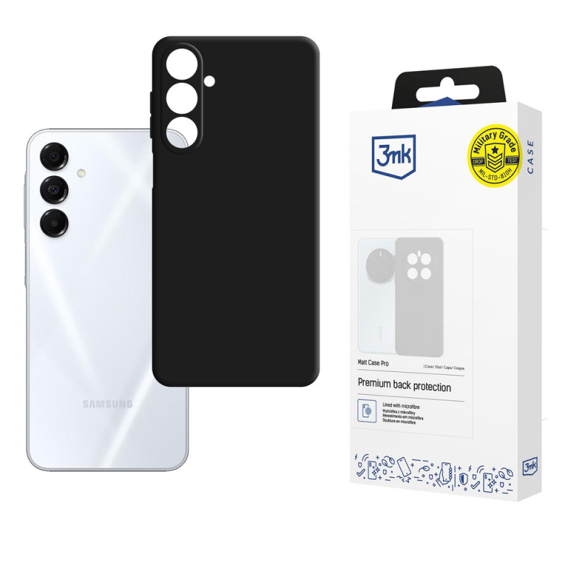 3MK Matt Case Pro Samsung Galaxy A17 5G, black