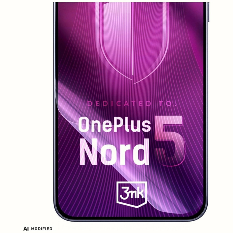 3MK FlexibleGlass OnePlus Nord 5 hybrid glass screen protector