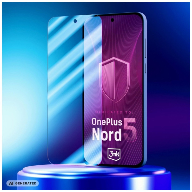 3MK FlexibleGlass OnePlus Nord 5 hybrid glass screen protector