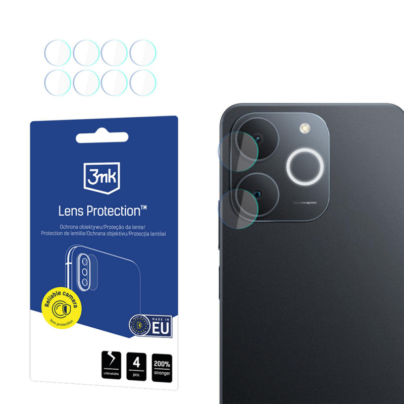 3MK Lens Protection camera lens protector for Realme Note 70T (4 pcs)