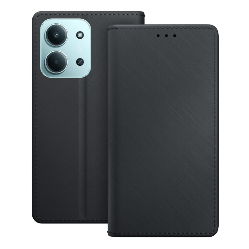 3MK Wallet Case for Redmi 15C 4G / 5G (171 mm) / Poco C85 4G, black