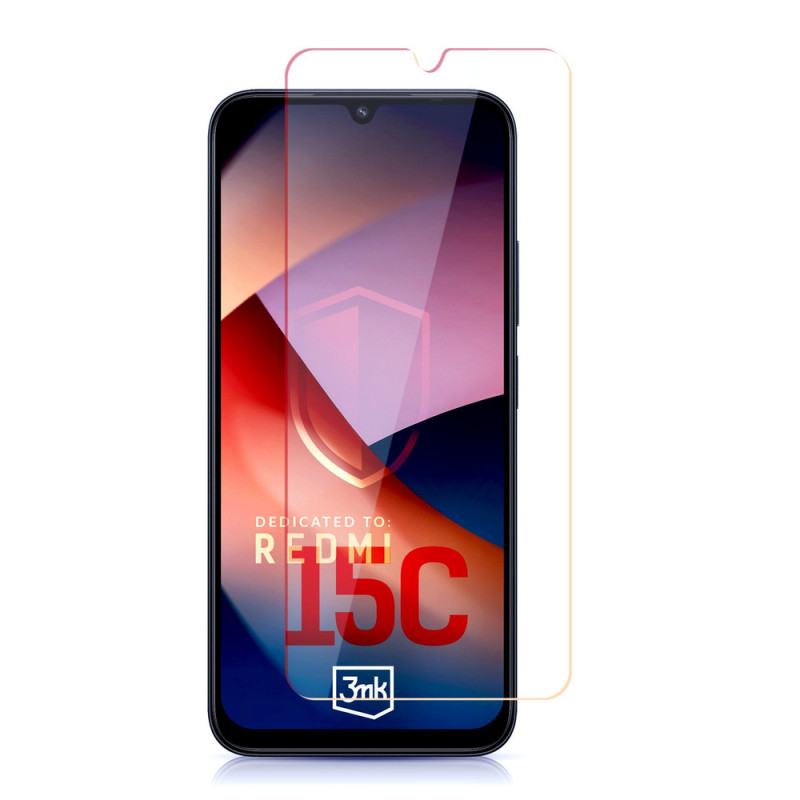 3MK HardGlass tempered glass for Redmi 15C 4G / 5G (171 mm) / Poco C85 4G