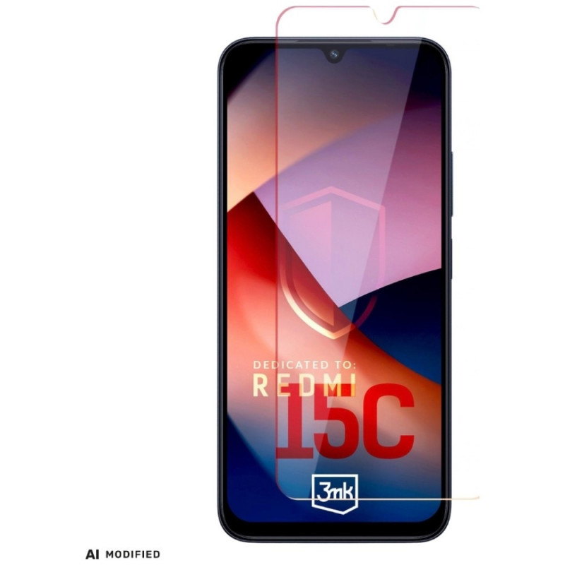 3MK HardGlass tempered glass for Redmi 15C 4G / 5G (171 mm) / Poco C85 4G