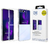 3MK Armor Case for Samsung Galaxy Z Flip7, Transparent