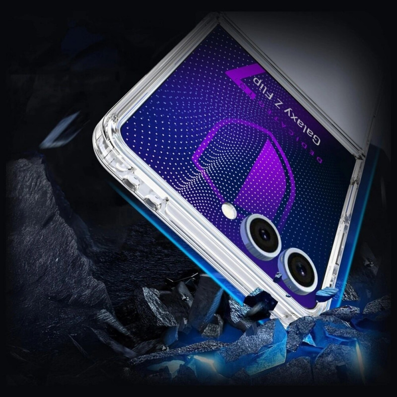 3MK Armor Case for Samsung Galaxy Z Flip7, Transparent