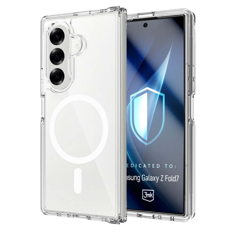 3MK Armor MagCase for Samsung Galaxy Z Fold7, Transparent