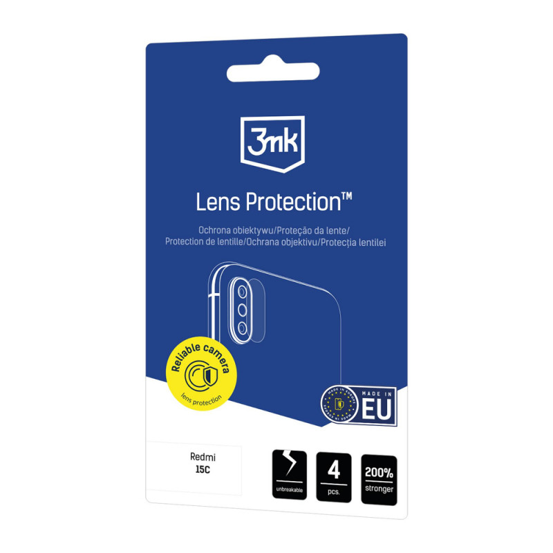 3MK Lens Protection camera lens protector for Xiaomi Redmi 15C 4G