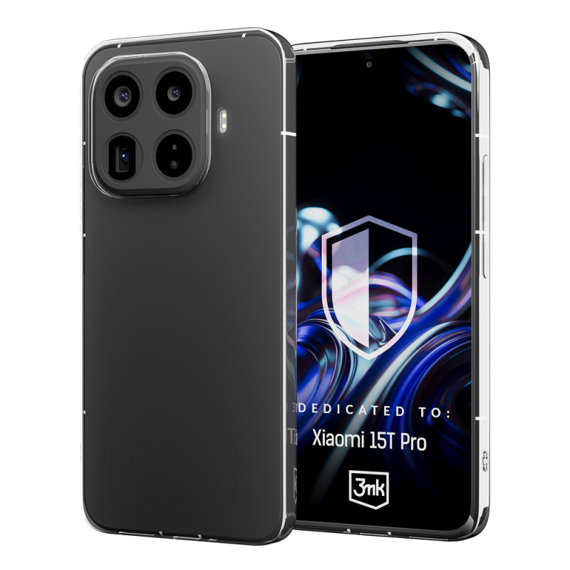 3MK Clear Case for Xiaomi 15T Pro 5G, Transparent