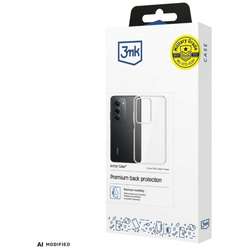 3MK Armor Case for Redmi 15 4G / 15 5G, Transparent