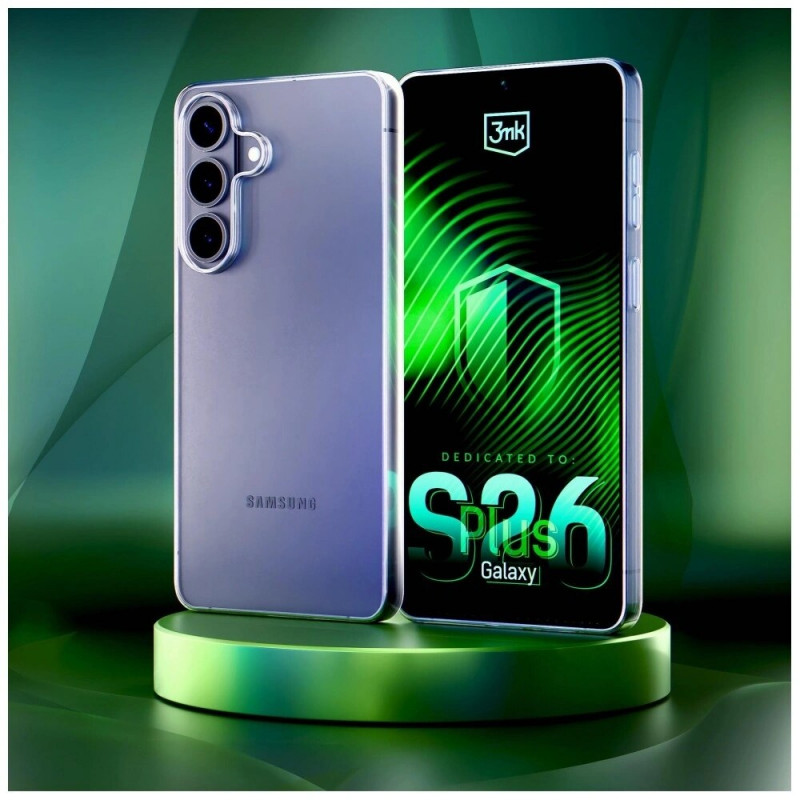 3mk Clear Case Samsung Galaxy S26+ protective case, transparent