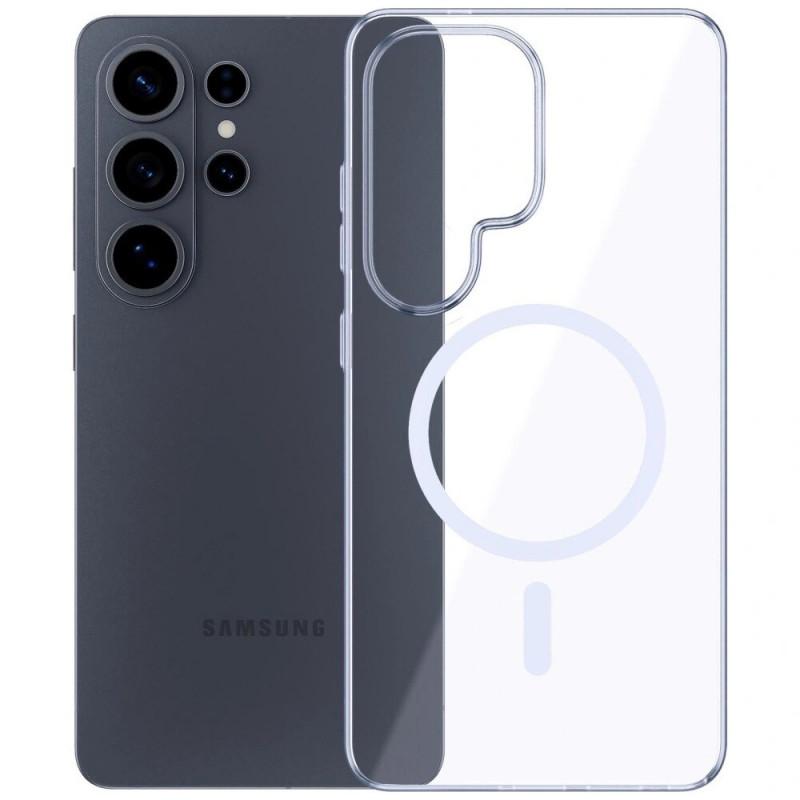 3mk Clear MagCase Samsung Galaxy S26 Ultra protective case, transparent