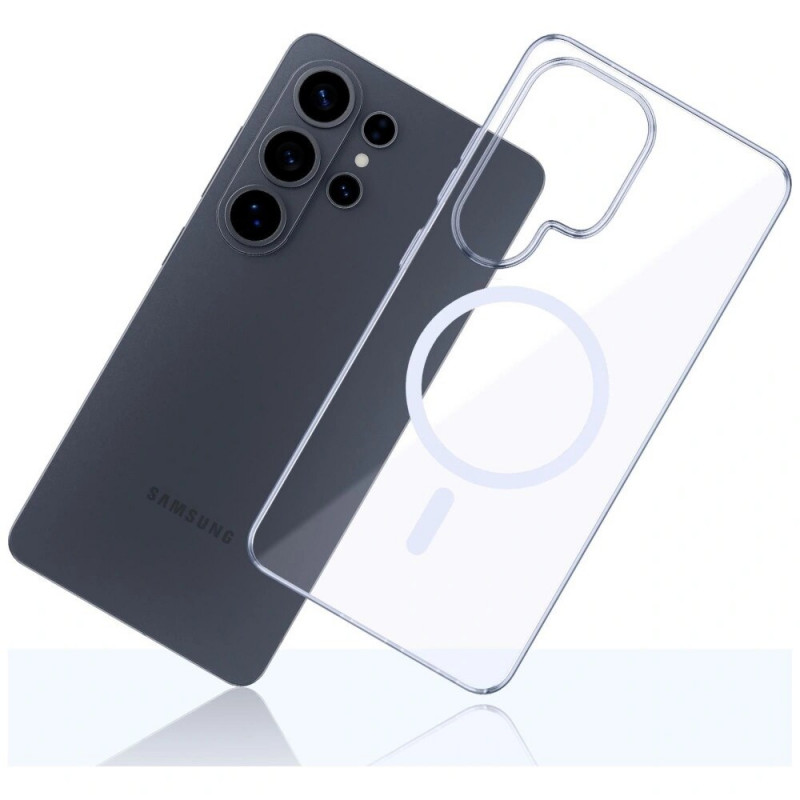 3mk Clear MagCase Samsung Galaxy S26 Ultra protective case, transparent