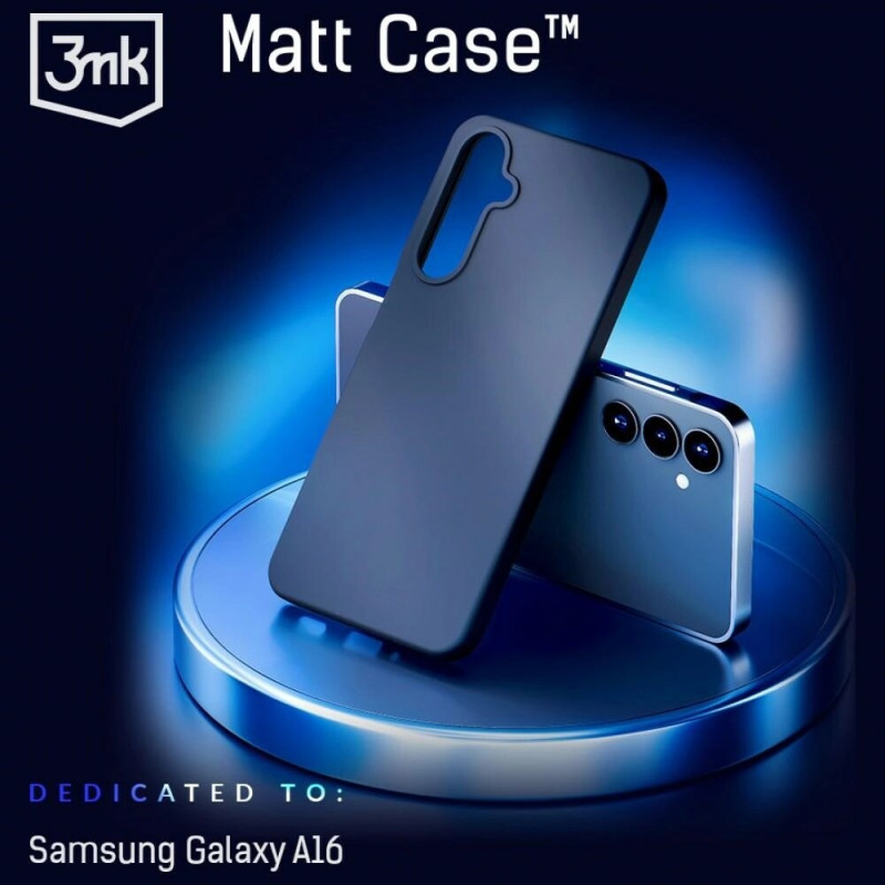 3mk Matt Case Redmi 15C 4G / 5G (173 mm) protective case, black