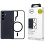 3mk Satin Armor MagCase Samsung Galaxy S26 protective case, transparent black