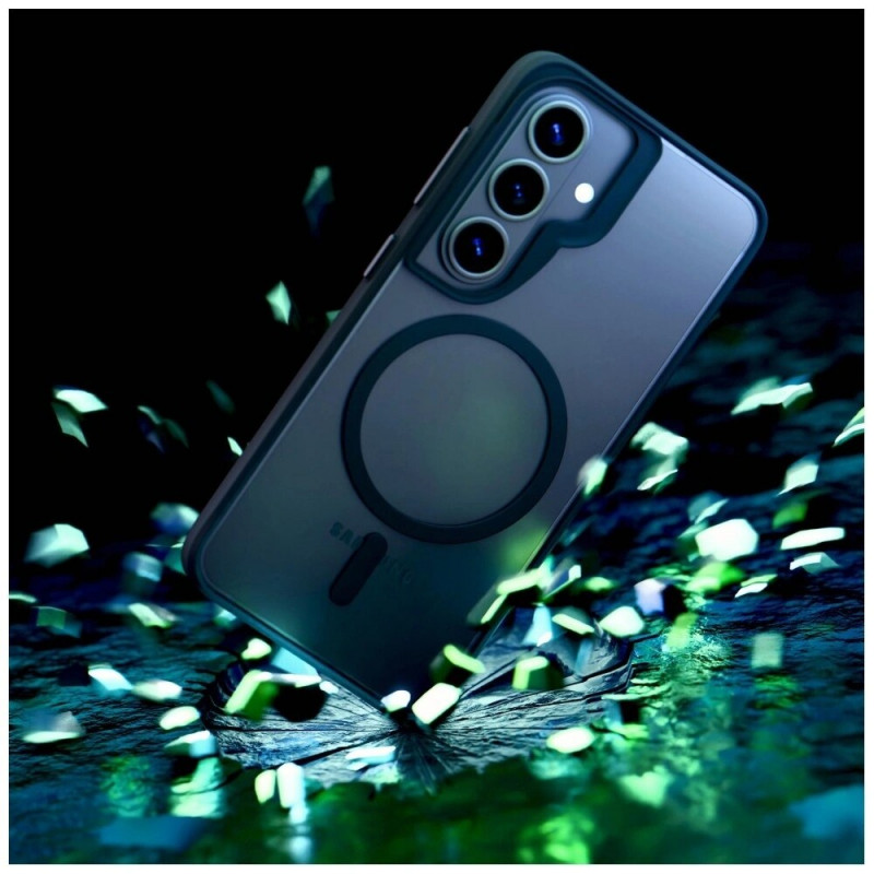 3mk Satin Armor MagCase Samsung Galaxy S26 protective case, transparent black
