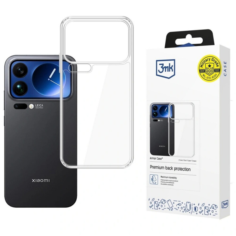 3mk Armor Case Xiaomi 17 Pro protective case, transparent
