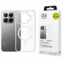 3MK Armor MagCase Xiaomi 15T Pro 5G smartphone case, transparent