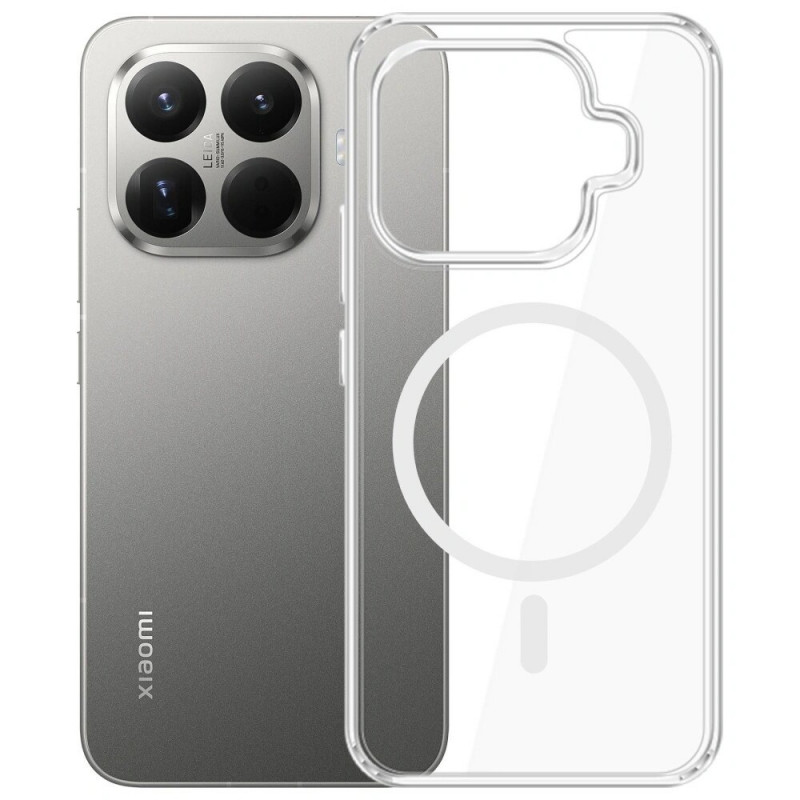 3MK Armor MagCase Xiaomi 15T Pro 5G smartphone case, transparent