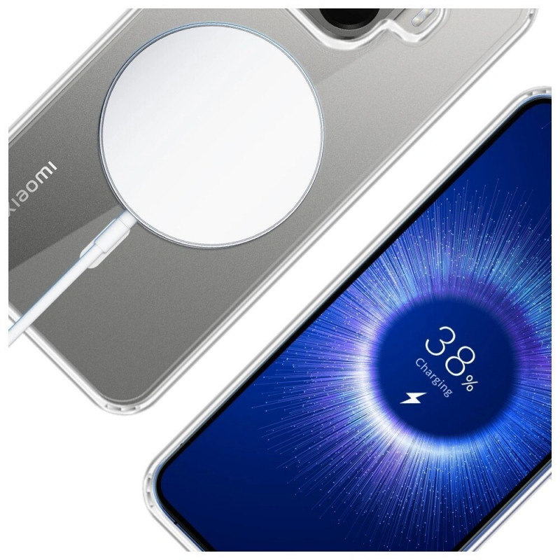 3MK Armor MagCase Xiaomi 15T Pro 5G smartphone case, transparent