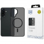 3MK Smoke MagCase Samsung Galaxy A37 smartphone case, smoke black