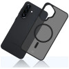 3MK Smoke MagCase Samsung Galaxy A37 smartphone case, smoke black