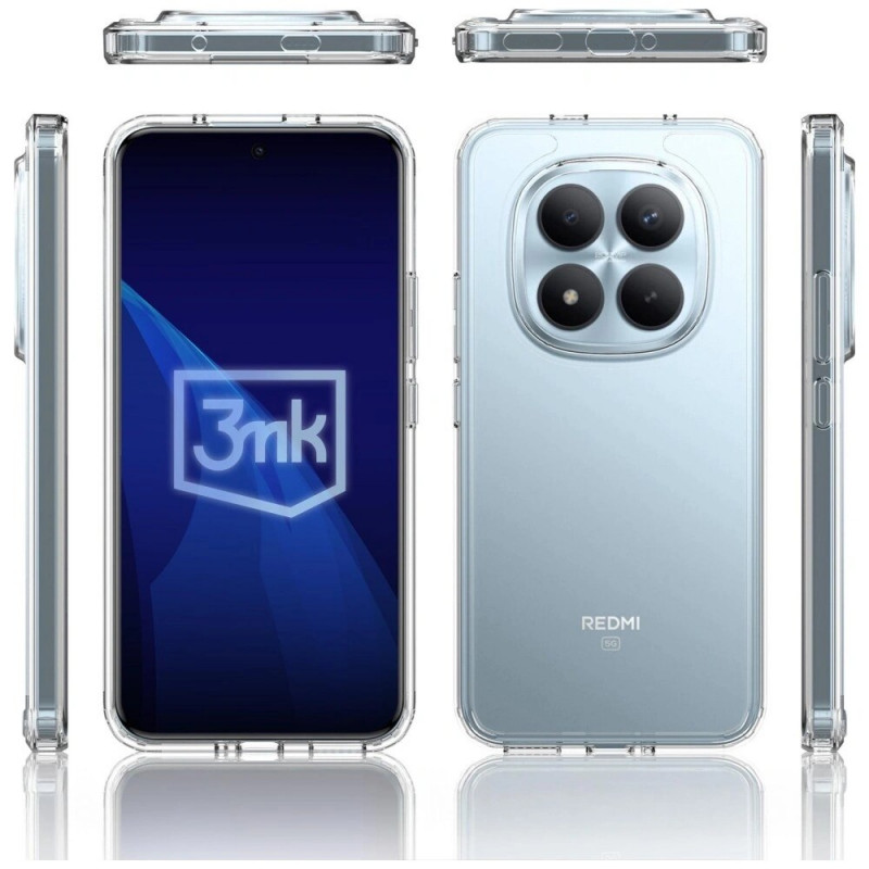 3MK Armor Case for Xiaomi Redmi Note 15 Pro 5G, transparent