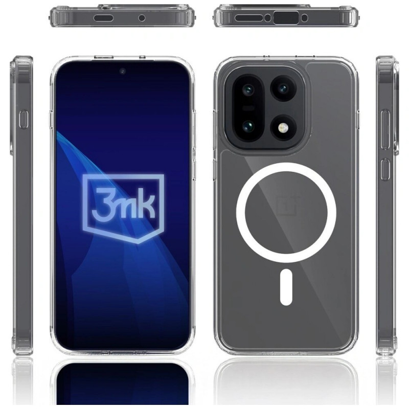 3MK Armor MagCase for OnePlus 15 5G, transparent