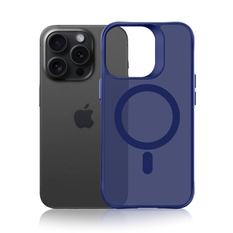 3MK Smoke MagCase for Apple iPhone 16 Pro Max, blue