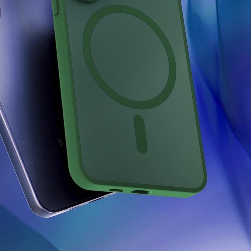 3MK Smoke MagCase for Apple iPhone 16 Pro Max, green