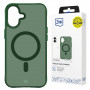 3MK Smoke MagCase for Apple iPhone 16, green