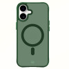 3MK Smoke MagCase for Apple iPhone 16, green