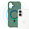 3MK Smoke MagCase for Apple iPhone 16, green
