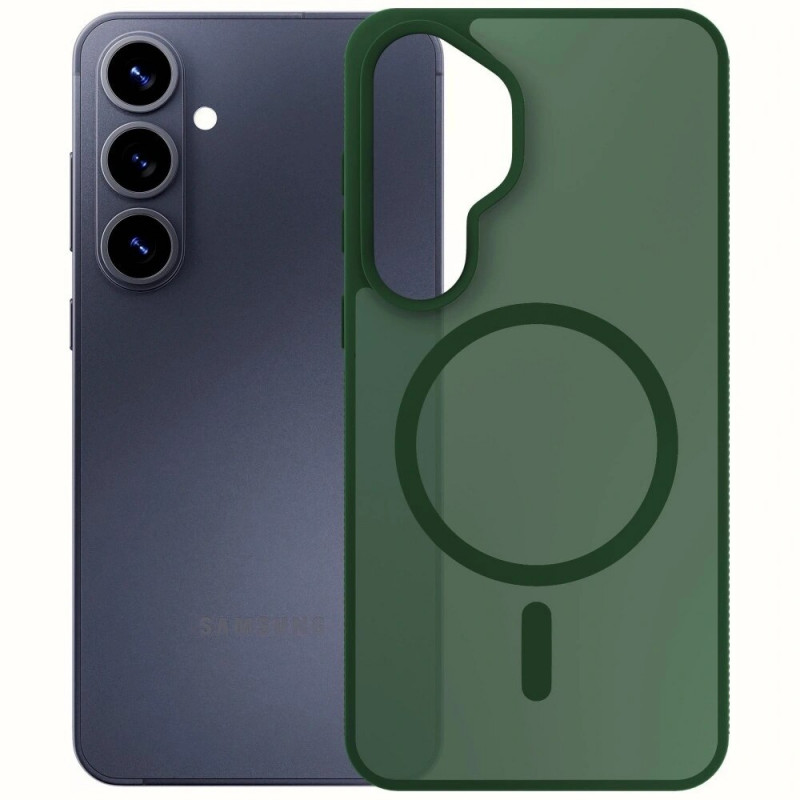 3MK Smoke MagCase for Samsung Galaxy S26+, green