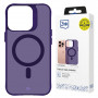 3MK Smoke MagCase for Apple iPhone 16 Pro Max, purple