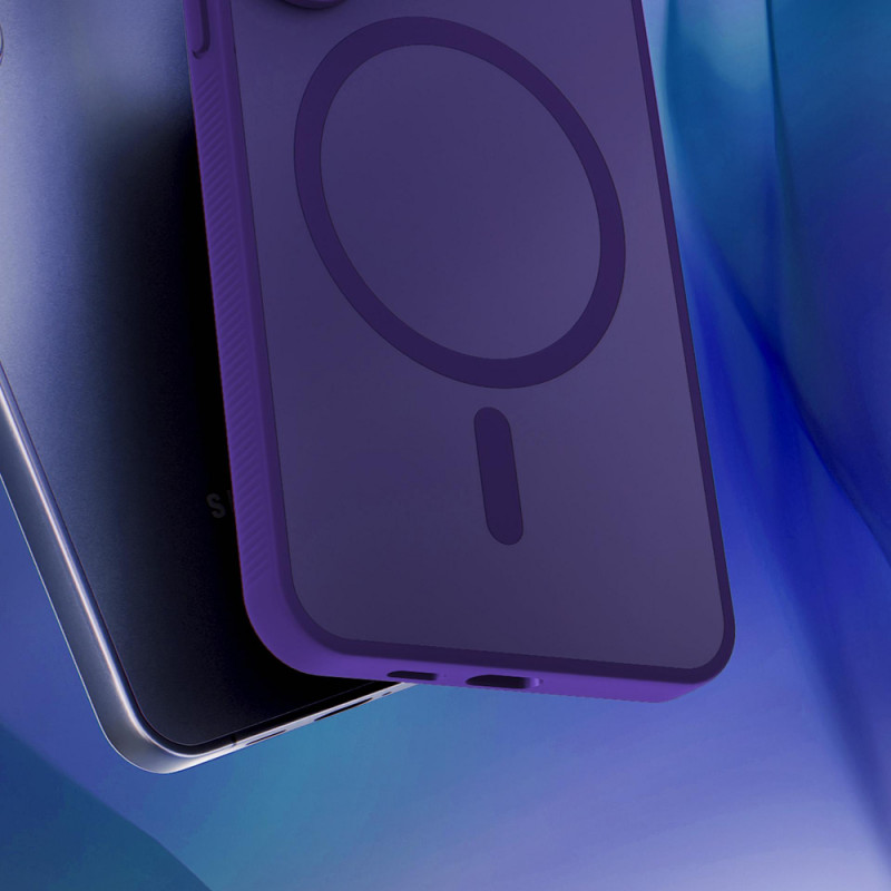 3MK Smoke MagCase for Apple iPhone 16 Pro Max, purple
