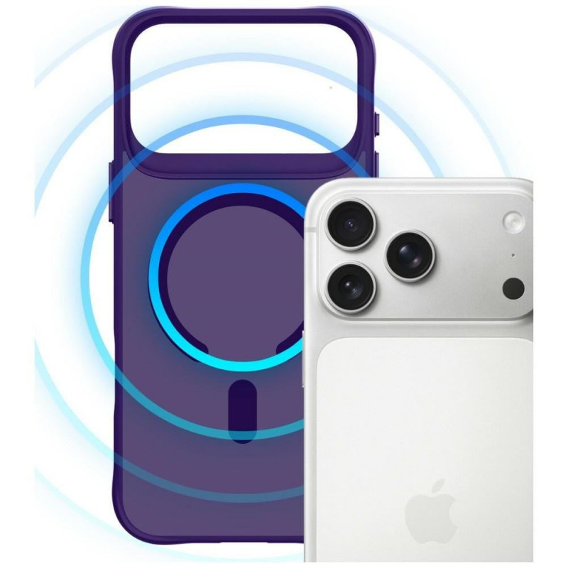 3MK Smoke MagCase for Apple iPhone 17 Pro, purple