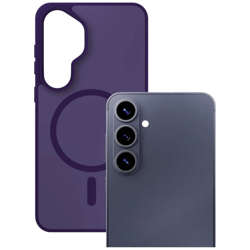 3MK Smoke MagCase for Samsung Galaxy S26+, purple