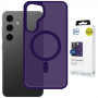3MK Smoke MagCase for Samsung Galaxy S25, purple